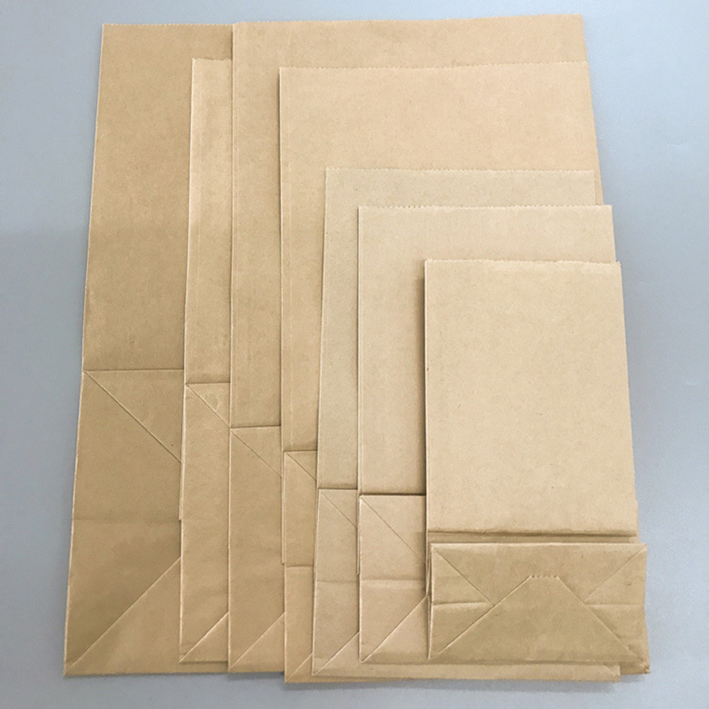 Food Snacks In Usa - 100 Stück Kraftpapiertüten, kleine Größe, großer