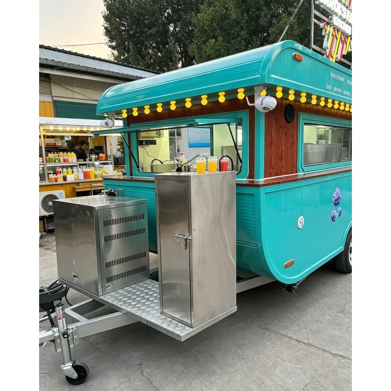 Food Snacks Catering - Kommerzieller Straßenverkaufswagen für Nachtmarkt-Catering Mobiler Imbiss-