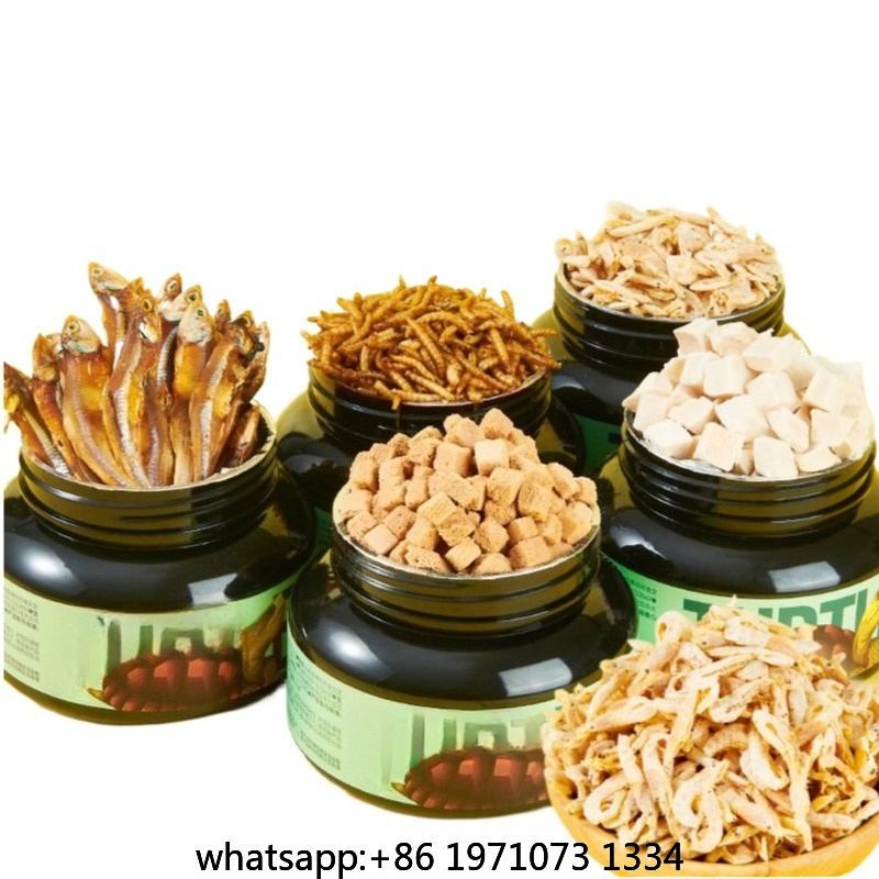 Food Protein Snacks - Schildkrötenfutter Gesundheit Hochprotein Schildkröten-Gefriergetrocknete Snacks Getrocknetes
