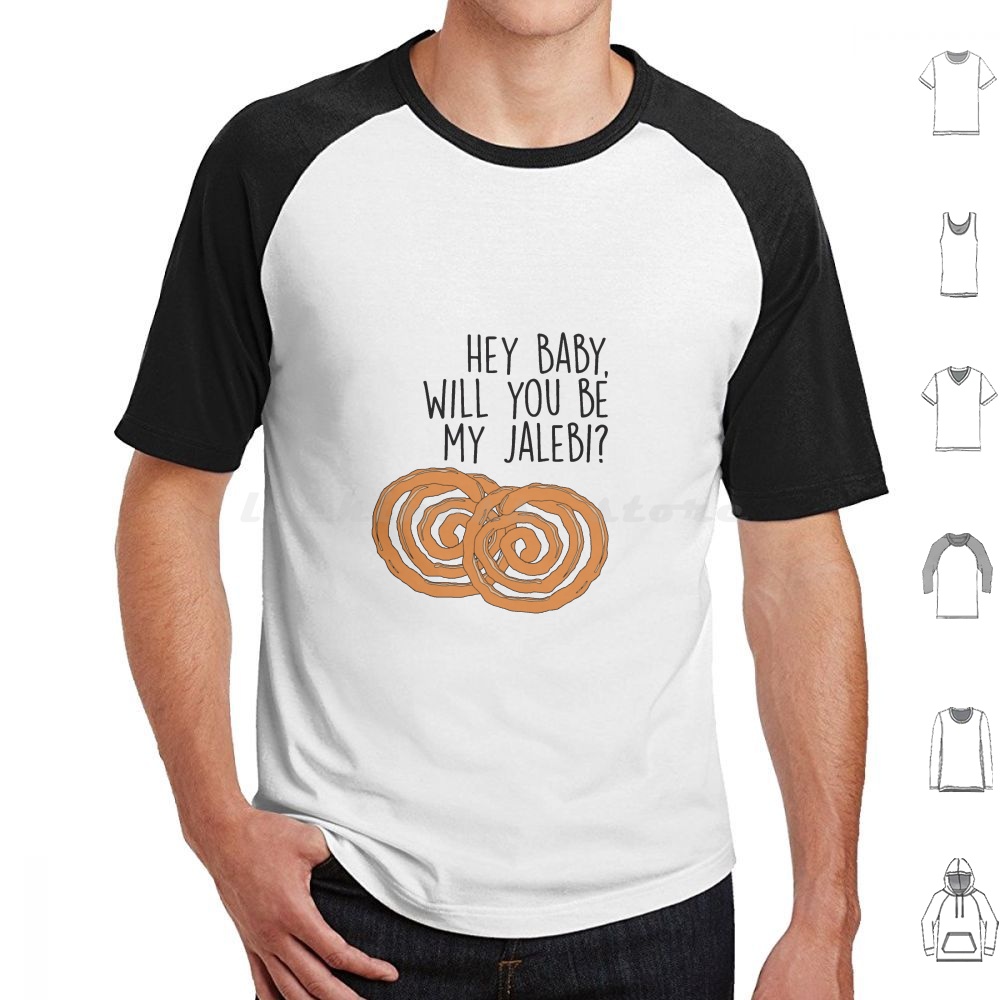 Food Sweet Snacks - Jalebi Baby. Snack Lines T-Shirt aus