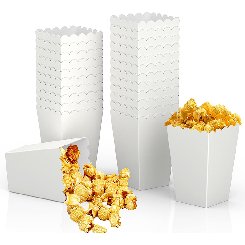 Food Day Snacks - 12 stücke Papier Süßigkeiten Kartons Popcorn