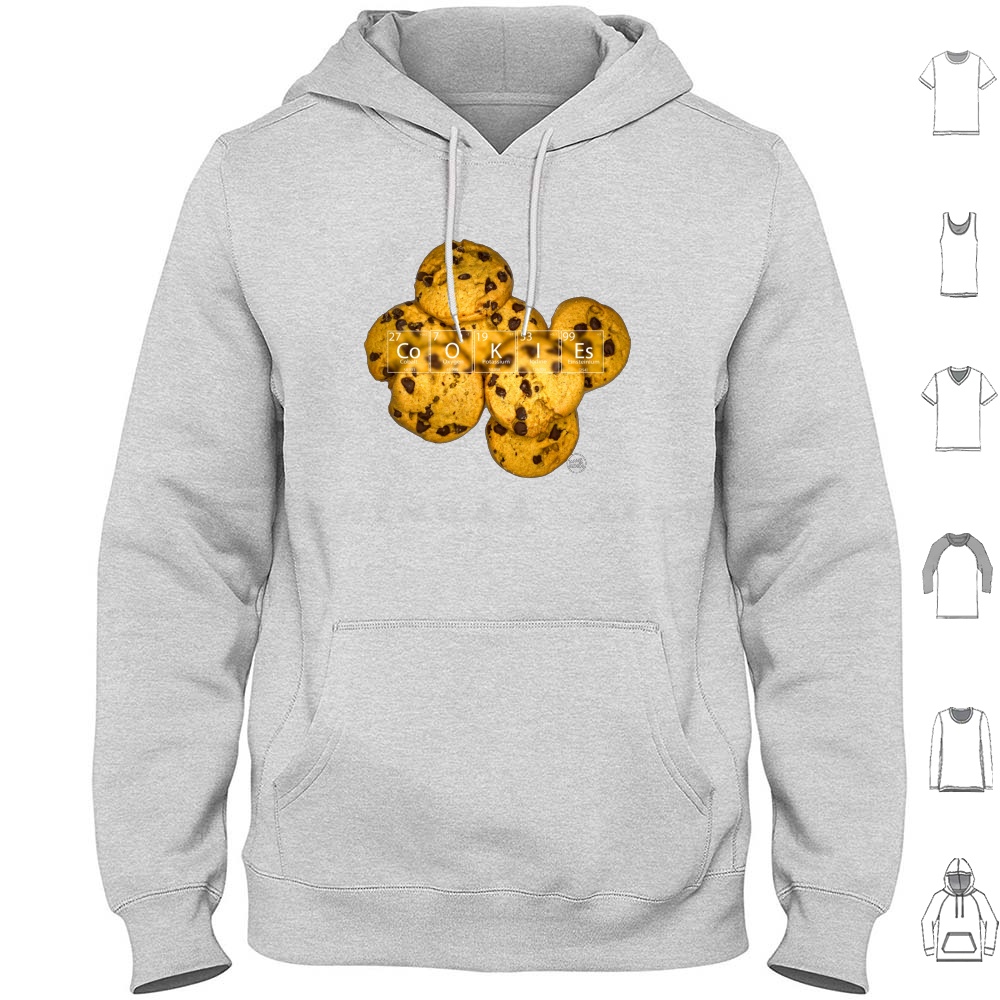 Food Sweet Snacks - Cookies Hoodies Langarm Cookies Food Fun