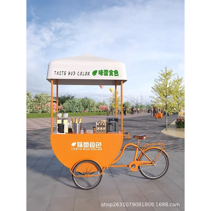 Food Snacks In Usa - Mobiler Imbisswagen für Kaffee, Milchtee, Limonade,