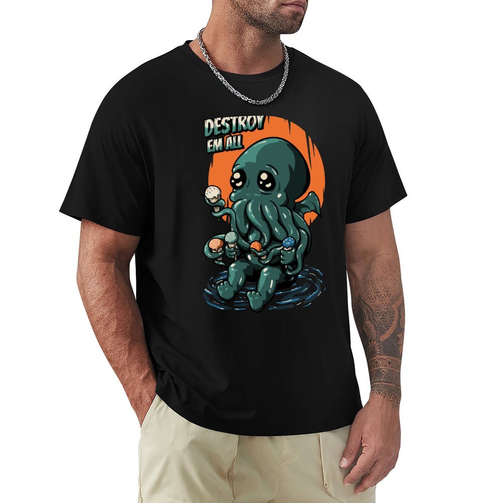 Food Dye Snacks - Der Eiscreme-Zerstörer - Süßes Baby Cthulhu
