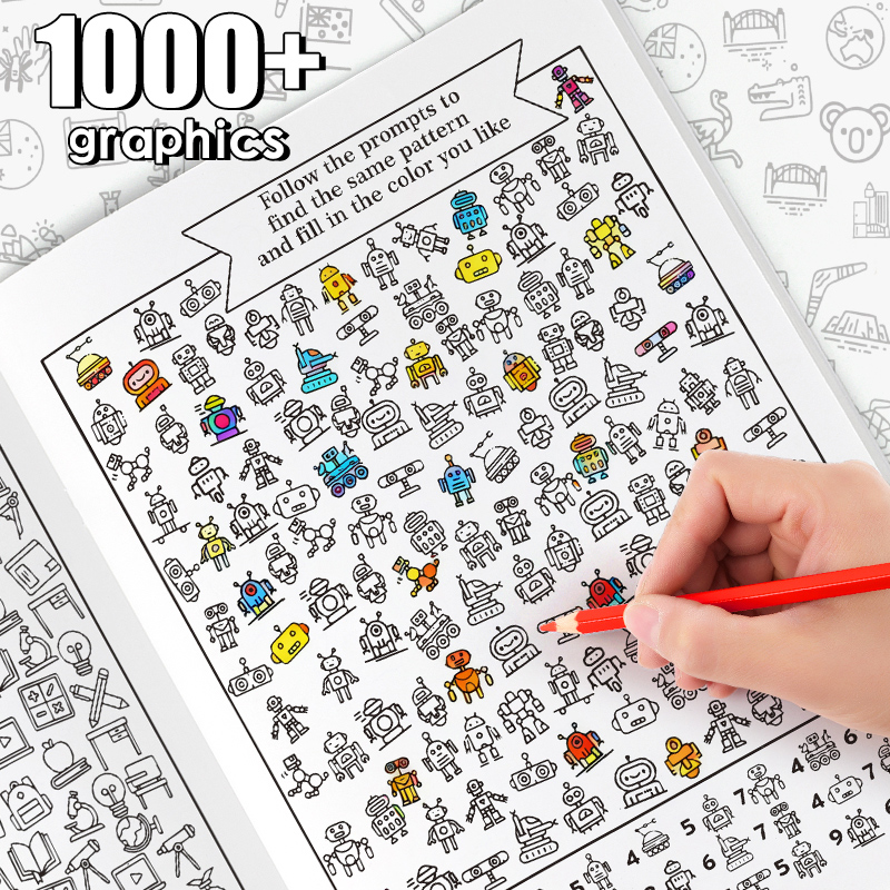Interaktives Buch mit versteck – Food Snacks Coloring Book Bewertung und Preis