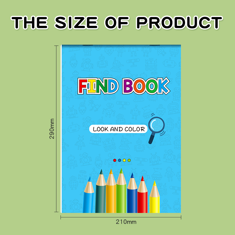 Interaktives Buch mit versteck – Food Snacks Coloring Book Bewertung und Preis