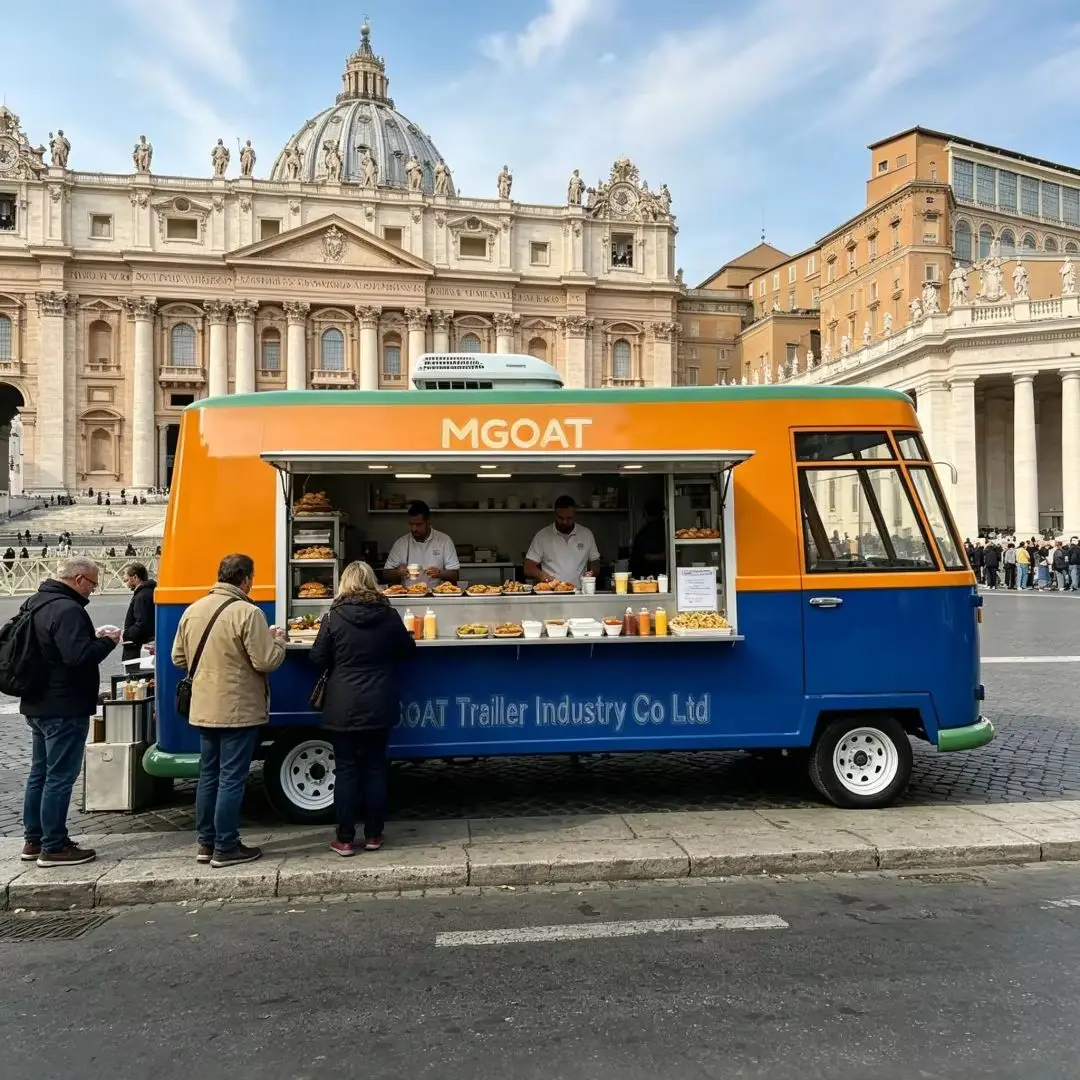 Kommerzieller mobiler Imbisswa – Food Snacks Catering Bewertung und Preis