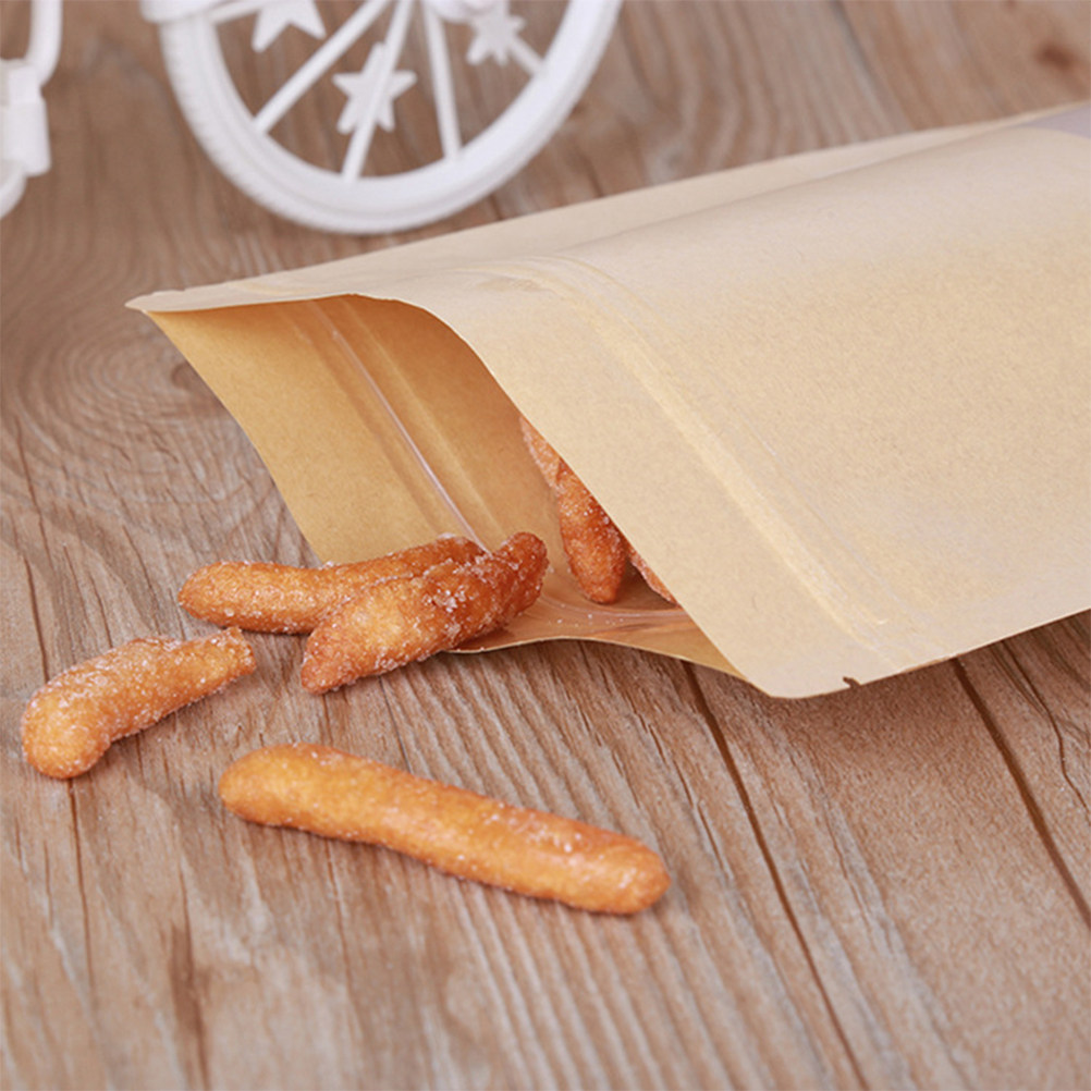 50 Stück Kraftpapier-Beutel mi – Food Snacks In Usa Bewertung und Preis