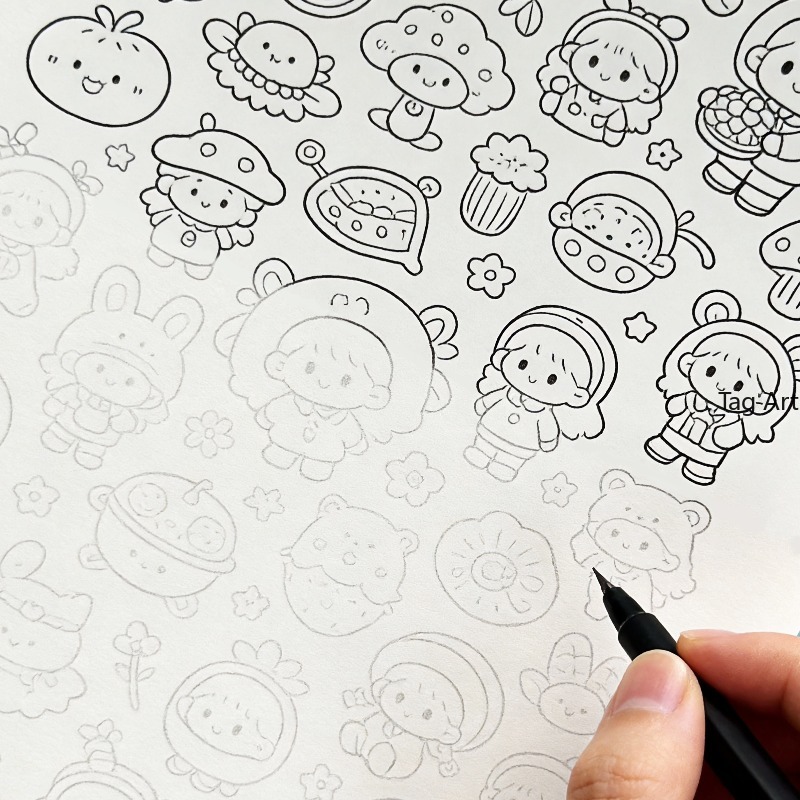 Bilderbuch zur Angstlinderung, – Food Snacks Coloring Book Bewertung und Preis