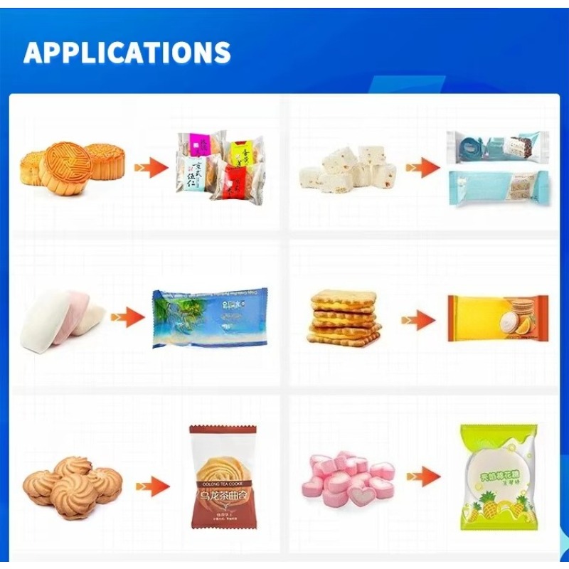 Automatische Kissenverpackungs – Food Snacks In Usa Bewertung und Preis