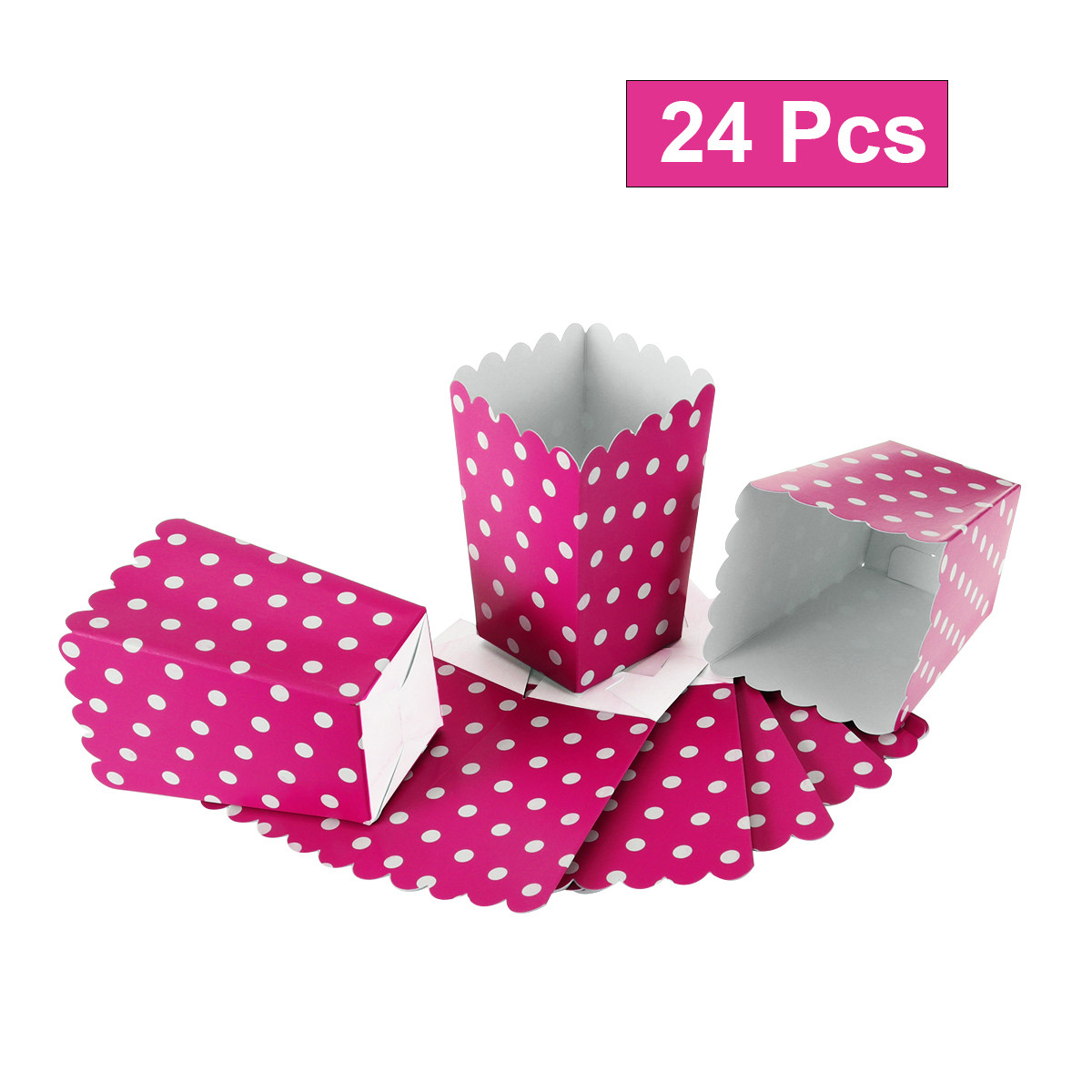 24 Stück Popcorn-Boxen, umwelt – Food Day Snacks Bewertung und Preis