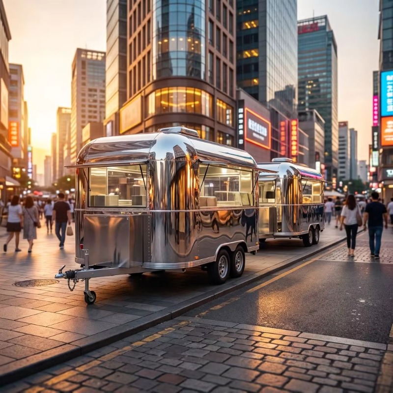 Neuer voll ausgestatteter mobi – Food Snacks Catering Bewertung und Preis