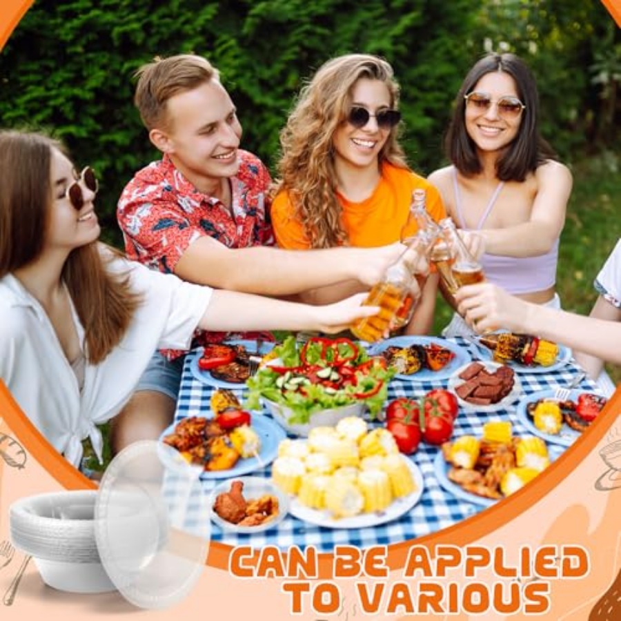30er-Pack 12 oz Einweg-Plastik – Food Snacks For Picnic Bewertung und Preis