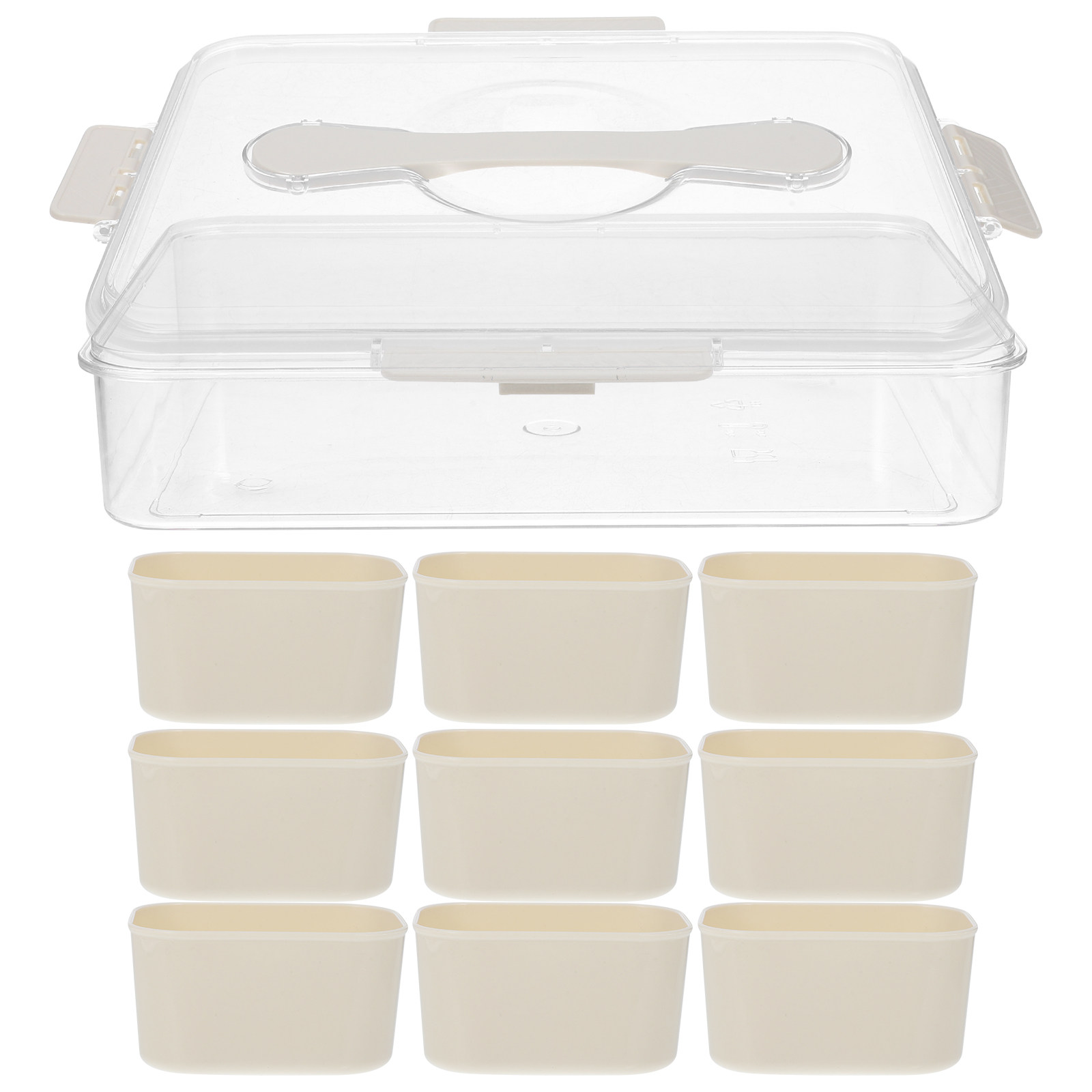 9-Fächer-Servierplatte für Sna – Food Sweet Snacks Bewertung und Preis