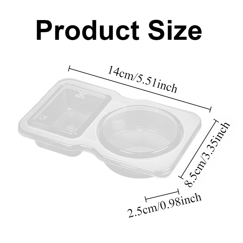 5/10/20/40PCS Doppelfach-Gewür – Food Snacks For Picnic Bewertung und Preis