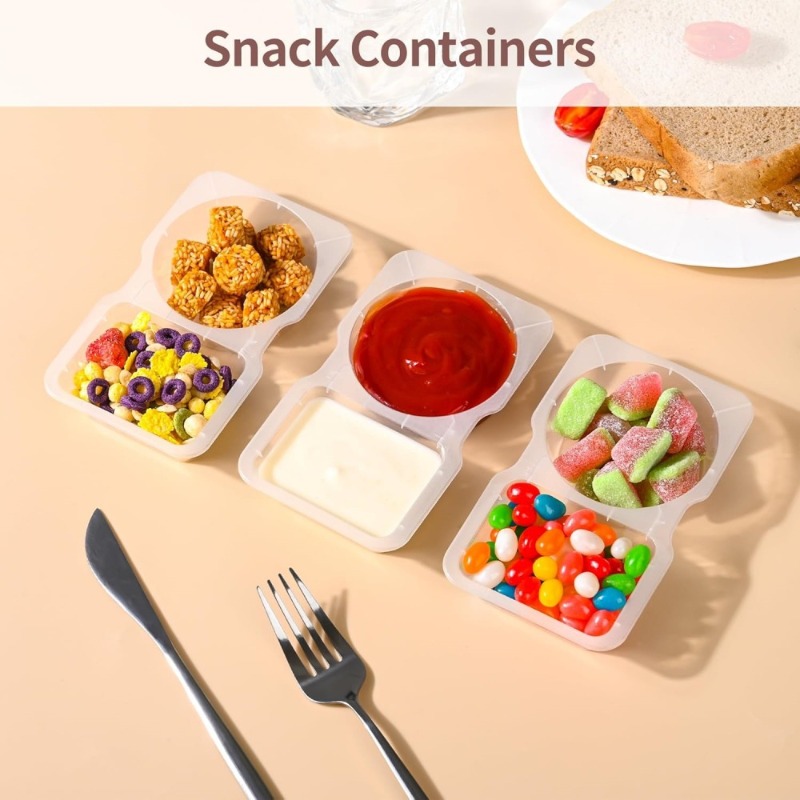 5/10/20/40PCS Doppelfach-Gewür – Food Snacks For Picnic Bewertung und Preis