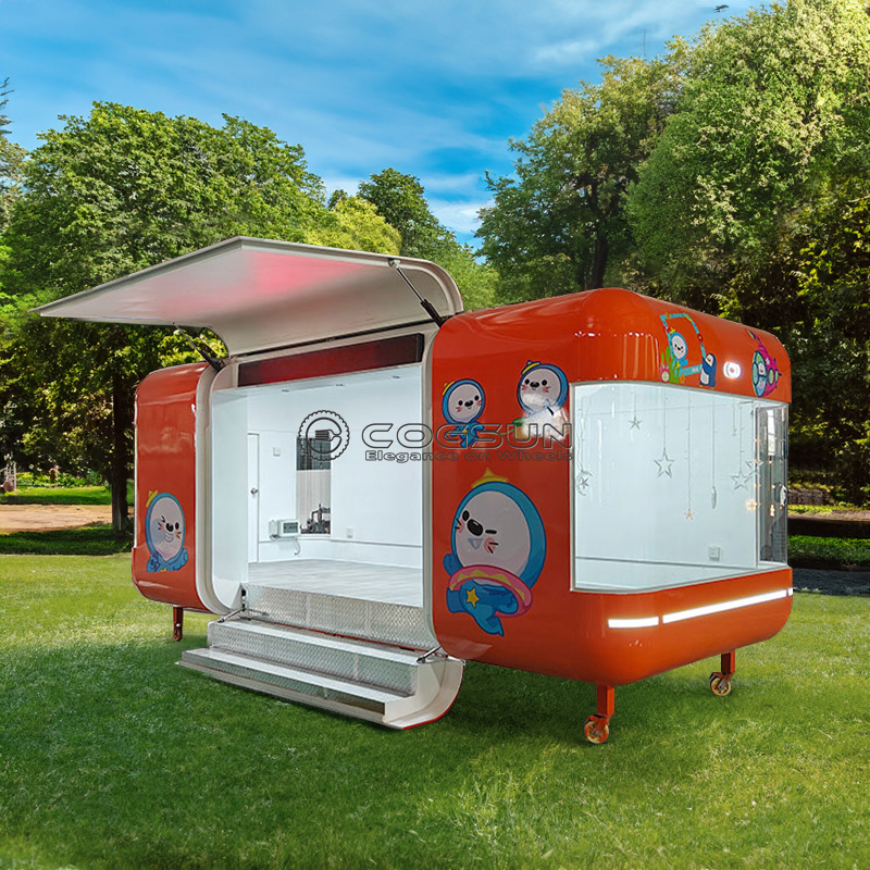 Street Mobile Food Trailer Piz – Food Snacks Catering Bewertung und Preis