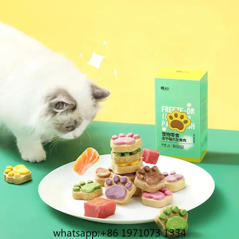 Gefriergetrocknete Katzensnack – Food Protein Snacks Bewertung und Preis